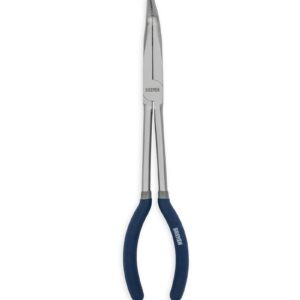 Pinza Extra Larga Curva 45°