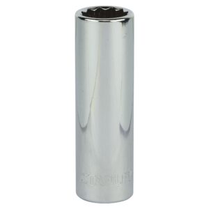 Dado/Cubo Largos Métrico 12 Pt. Enc. 1/2"- 17 mm