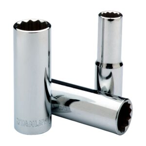Dado/Cubo Largos en Pulgadas 12 Pt. Enc. 1/2"- 1/2"