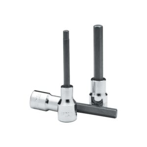 Dado/Cubo de Punta Hexagonal Largos Métrico Enc. 1/2"- 5 mm