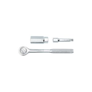 Juego de Dados 6 Puntas para Bujías Encastre 3/8" 3 Piezas Pulgadas