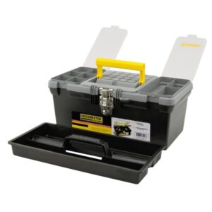 Caja De Herramientas Plástica Con Cierres Metálicos 9931058