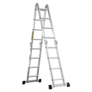 Escalera De Aluminio Plegable 4×4