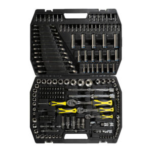 Juego De Bocallaves 216 Piezas Encastre 1/4″ – 1/2″ – 3/8″ Con Maletín