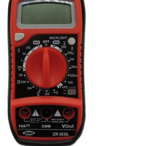Tester Multimetro Digital Transistor Diodo Voltage Zurich Izr0830l