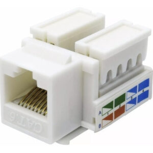 Jack Rj45 Hembra Cat Categoria 6 Ficha Conector Red Utp X10