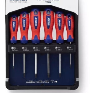 Destornilladores Torx Juego 6 Pzas Punta Imantada Bremen